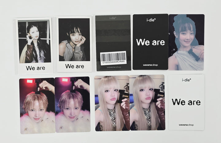 I-DLE "We are" - Weverse Shop Pre-Order Benefit Photocard [25.5.20]
