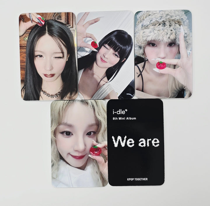 I-DLE "We are" - K POP Together Pre-Order Benefit Photocard [25.5.20]