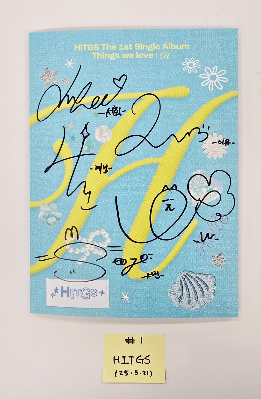 HITGS "Things we love : H" - Hand Autographed(Signed) Promo Album [25.5.21]