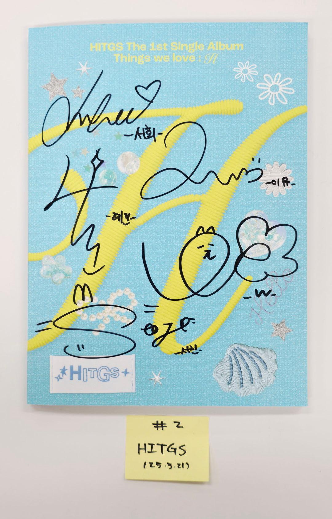 HITGS "Things we love : H" - Hand Autographed(Signed) Promo Album [25.5.21]