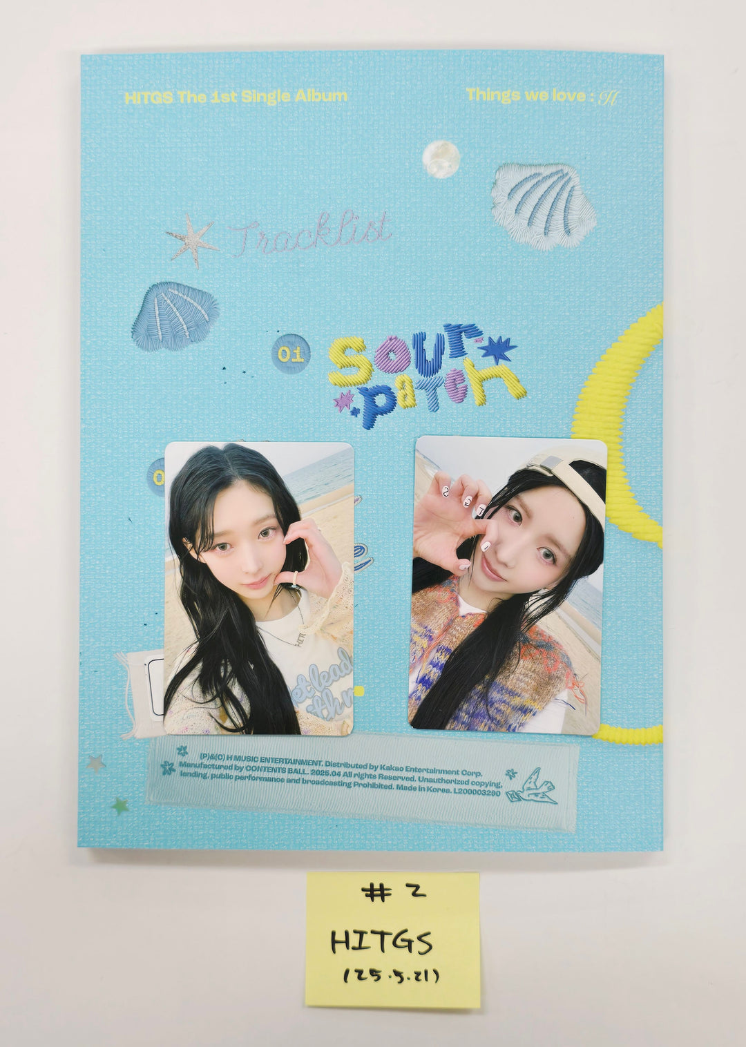 HITGS "Things we love : H" - Hand Autographed(Signed) Promo Album [25.5.21]