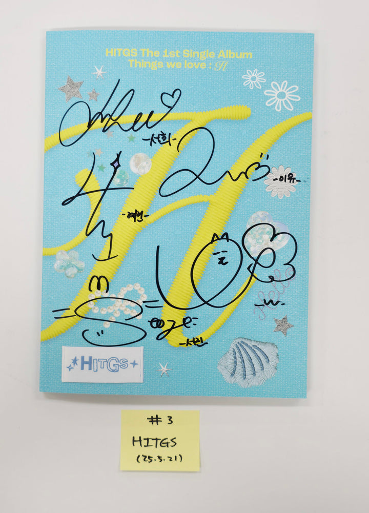 HITGS "Things we love : H" - Hand Autographed(Signed) Promo Album [25.5.21]