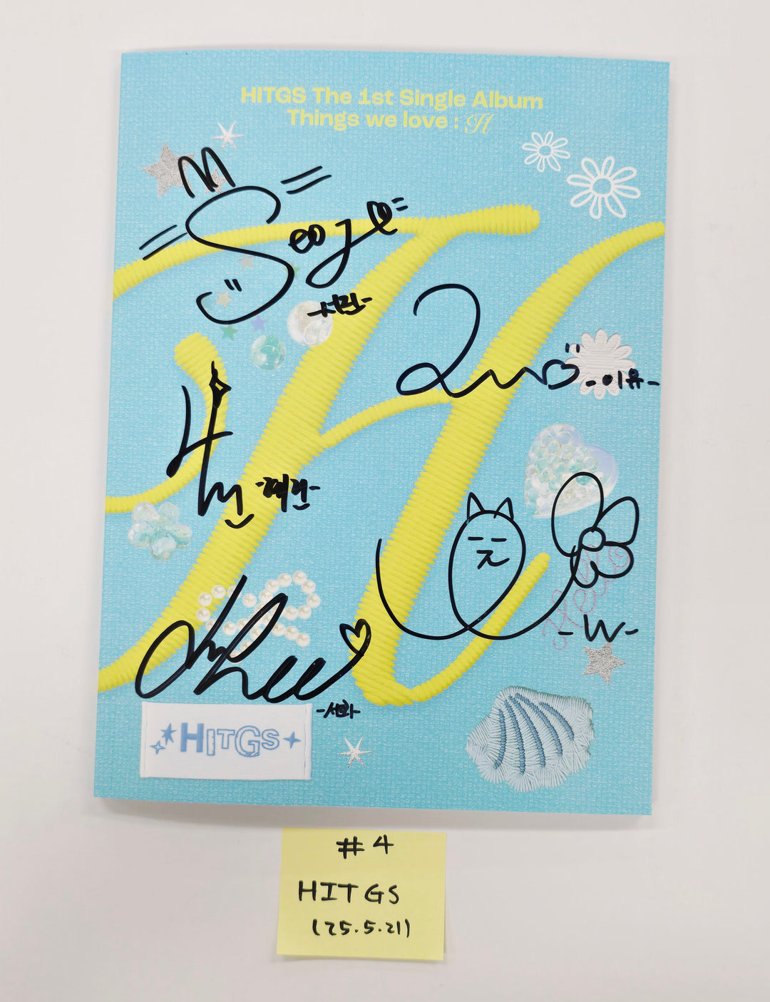 HITGS "Things we love : H" - Hand Autographed(Signed) Promo Album [25.5.21]