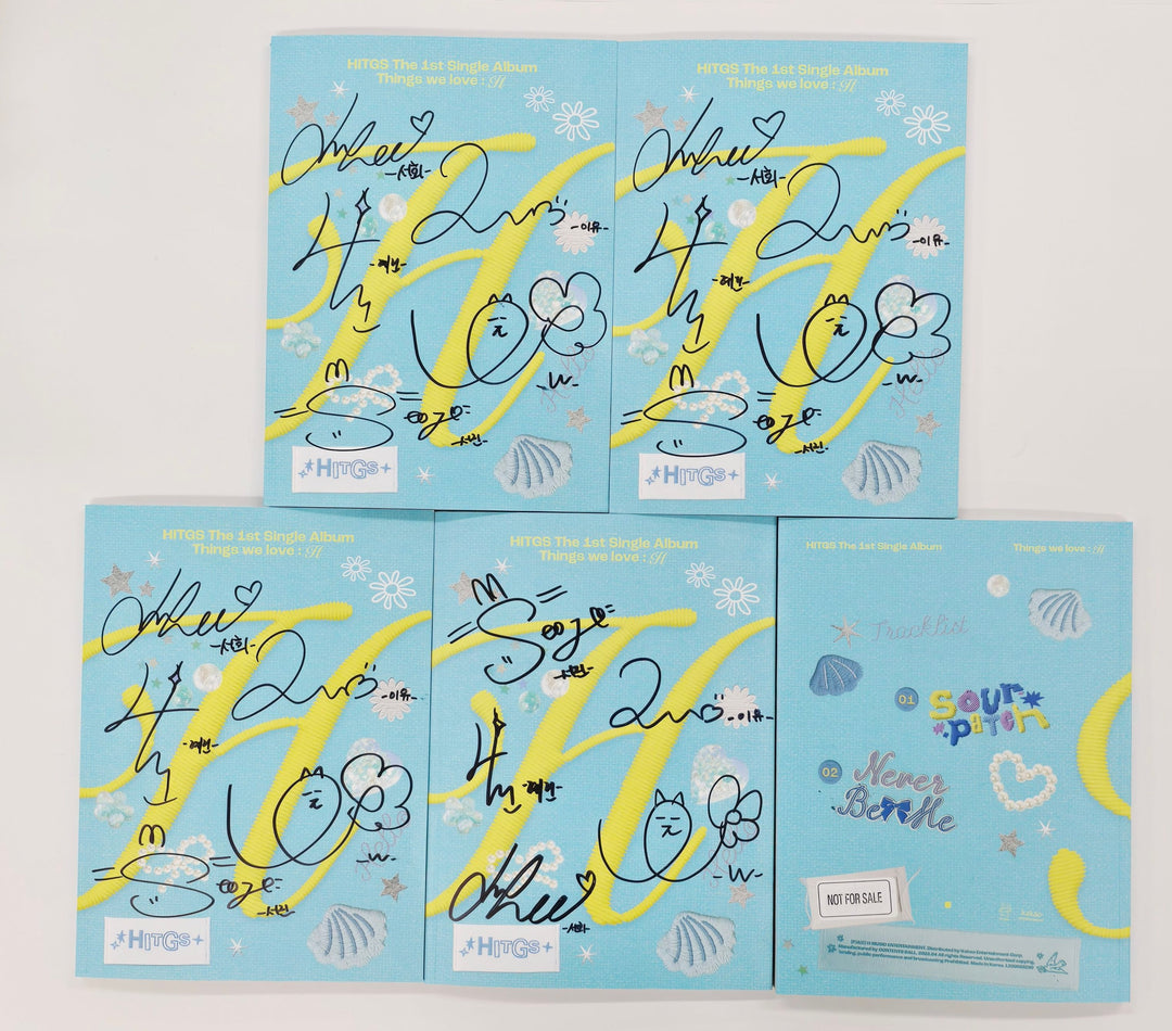 HITGS "Things we love : H" - Hand Autographed(Signed) Promo Album [25.5.21]