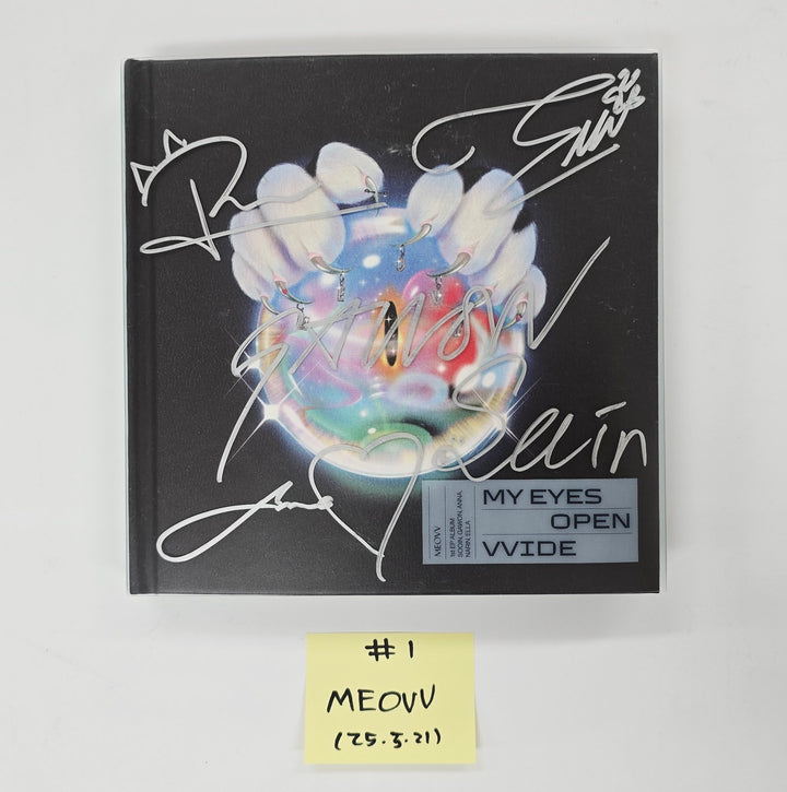 MEOVV "MY EYES OPEN VVIDE" - Hand Autographed(Signed) Promo Album [25.5.21]