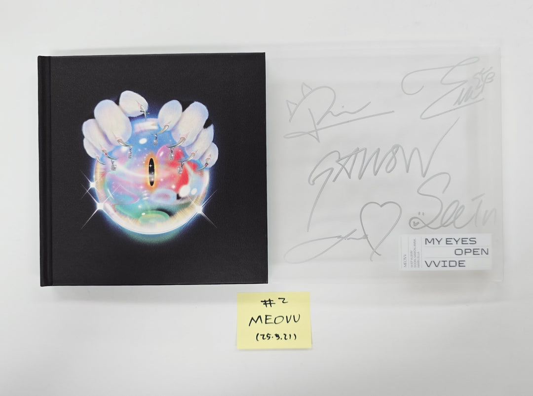 MEOVV "MY EYES OPEN VVIDE" - Hand Autographed(Signed) Promo Album [25.5.21]