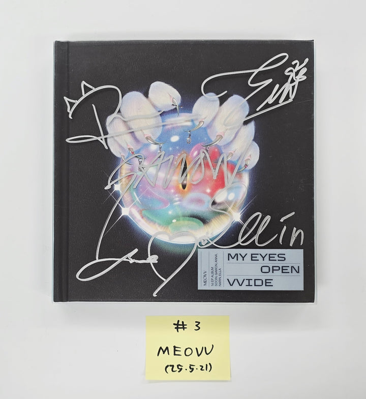 MEOVV "MY EYES OPEN VVIDE" - Hand Autographed(Signed) Promo Album [25.5.21]