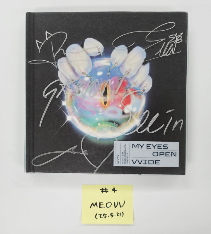 MEOVV "MY EYES OPEN VVIDE" - Hand Autographed(Signed) Promo Album [25.5.21]
