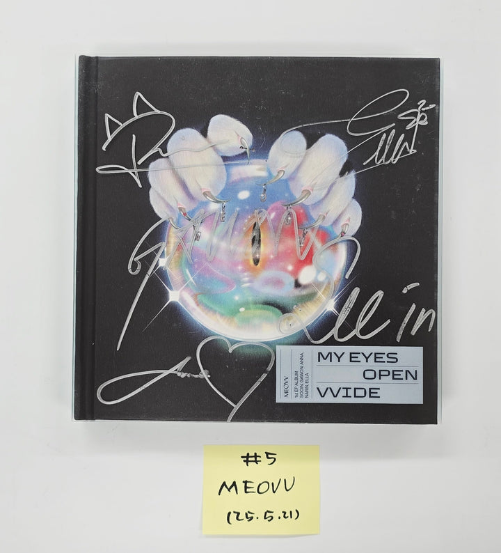 MEOVV "MY EYES OPEN VVIDE" - Hand Autographed(Signed) Promo Album [25.5.21]