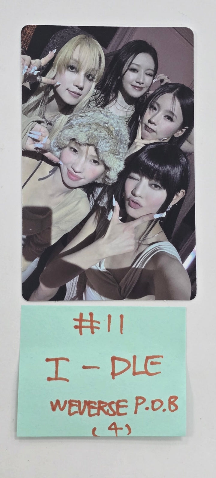 I-DLE "We are" - Weverse Shop Pre-Order Benefit Photocard [25.5.22] (Restocked 5/23)