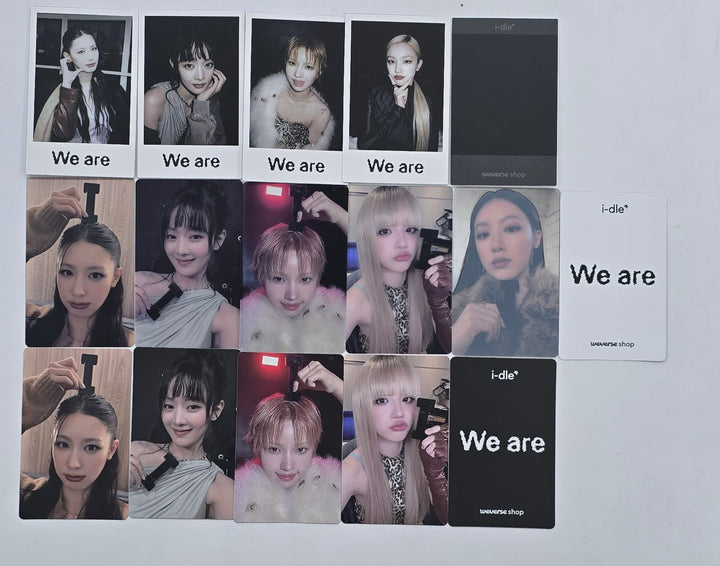 I-DLE "We are" - Weverse Shop Pre-Order Benefit Photocard [25.5.22] (Restocked 5/23)