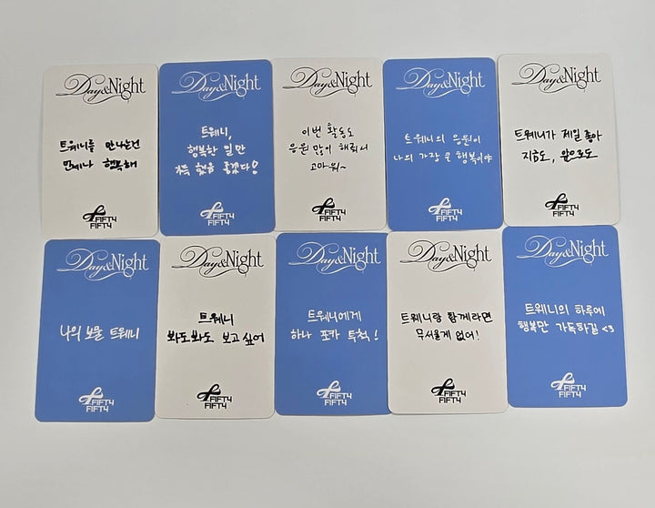 FIFTY FIFTY "Day & Night" - Apple Music Fansign Event Photocard Round 2 [25.5.22]