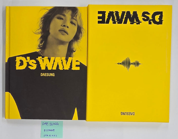 DAESUNG "D’s WAVE" - Hand Autograhped(Signed) Album [25.5.22]