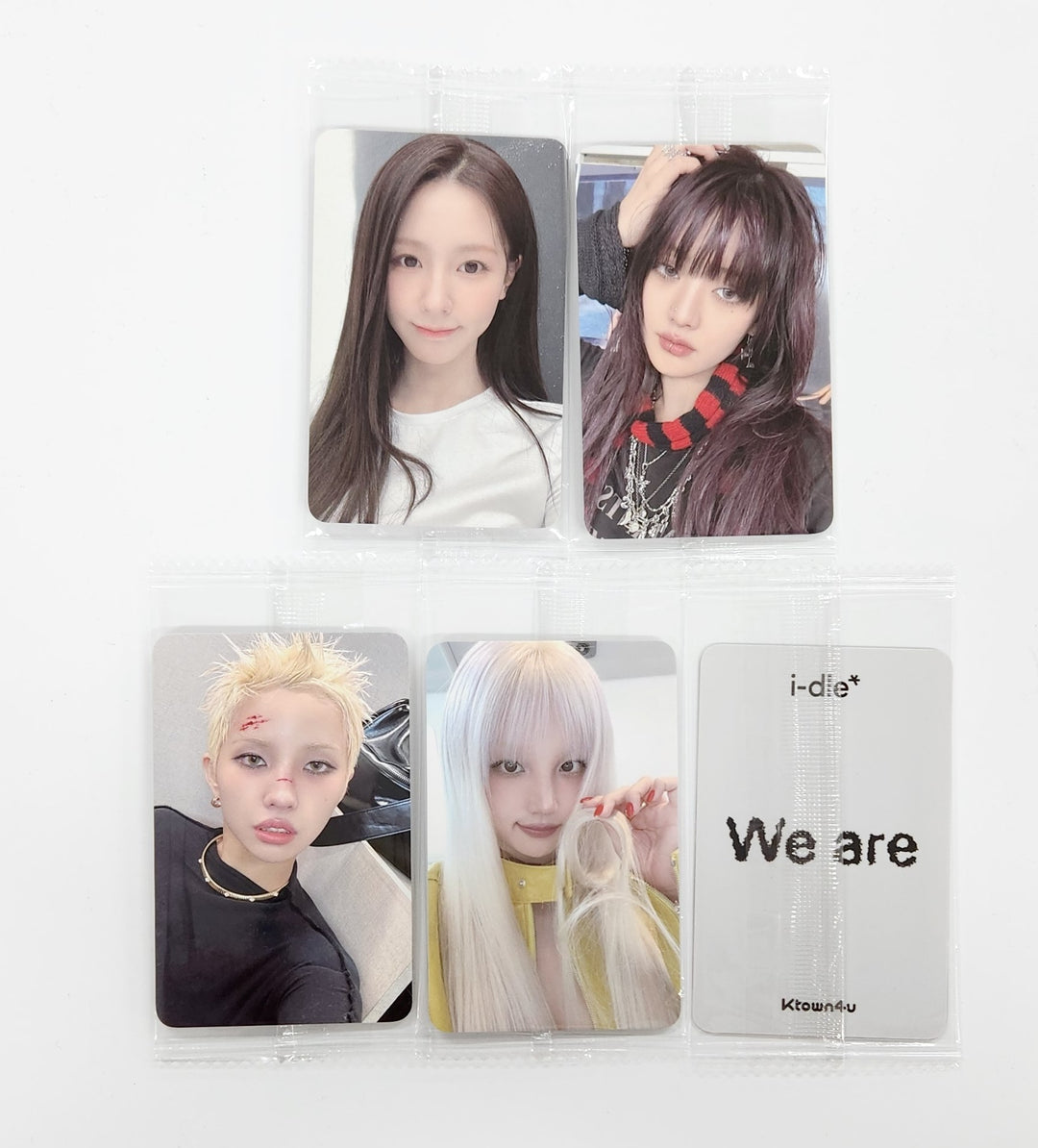 I-DLE "We are" - Ktown4U Special Gift Photocard [POCAALBUM Ver.] [25.5.23]