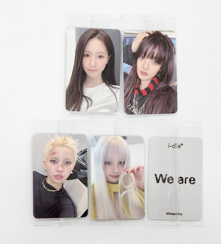 I-DLE "We are" - Ktown4U Special Gift Photocard [POCAALBUM Ver.] [25.5.23]