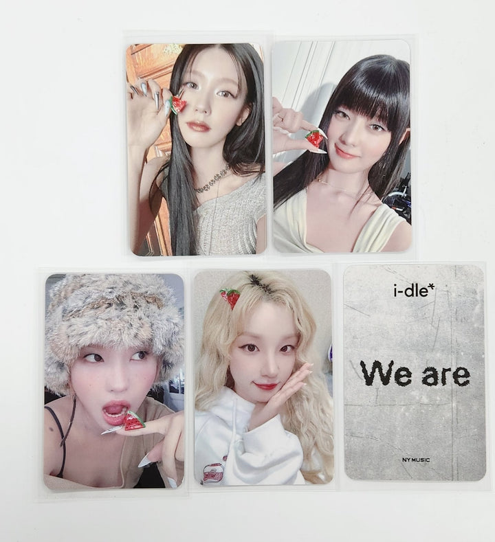 I-DLE "We are" - NY Music Pre-Order Benefit Photocard [25.5.23]