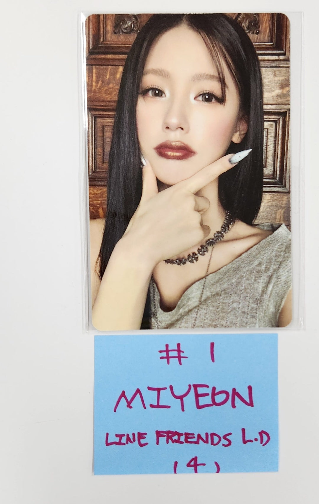 I-DLE "We are" - LINE FRIENDS SQUARE SINSA Pop-Up Lucky Draw Event Photocard [25.5.23]