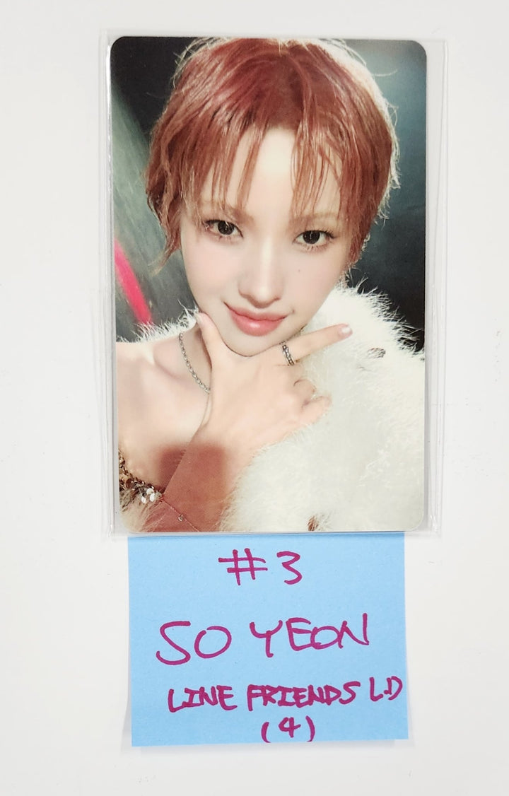 I-DLE "We are" - LINE FRIENDS SQUARE SINSA Pop-Up Lucky Draw Event Photocard [25.5.23]