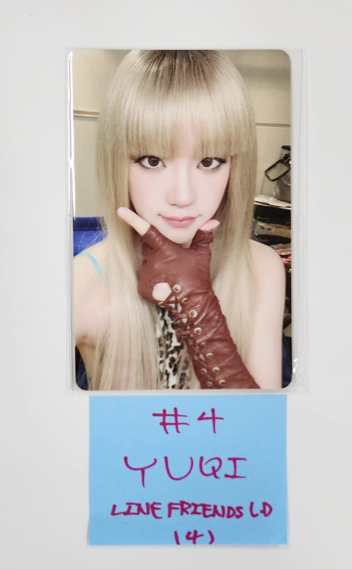 I-DLE "We are" - LINE FRIENDS SQUARE SINSA Pop-Up Lucky Draw Event Photocard [25.5.23]