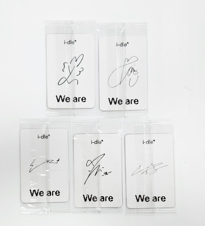 I-DLE "We are" - Ktown4U Pre-Order Benefit Photocard [25.5.23]