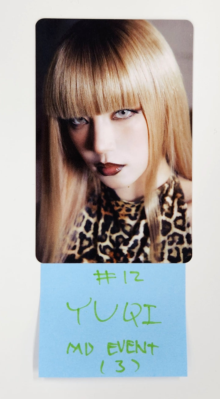 I-DLE "We are" - LINE FRIENDS SQUARE SINSA Pop-Up MD Event Photocard [25.5.23]