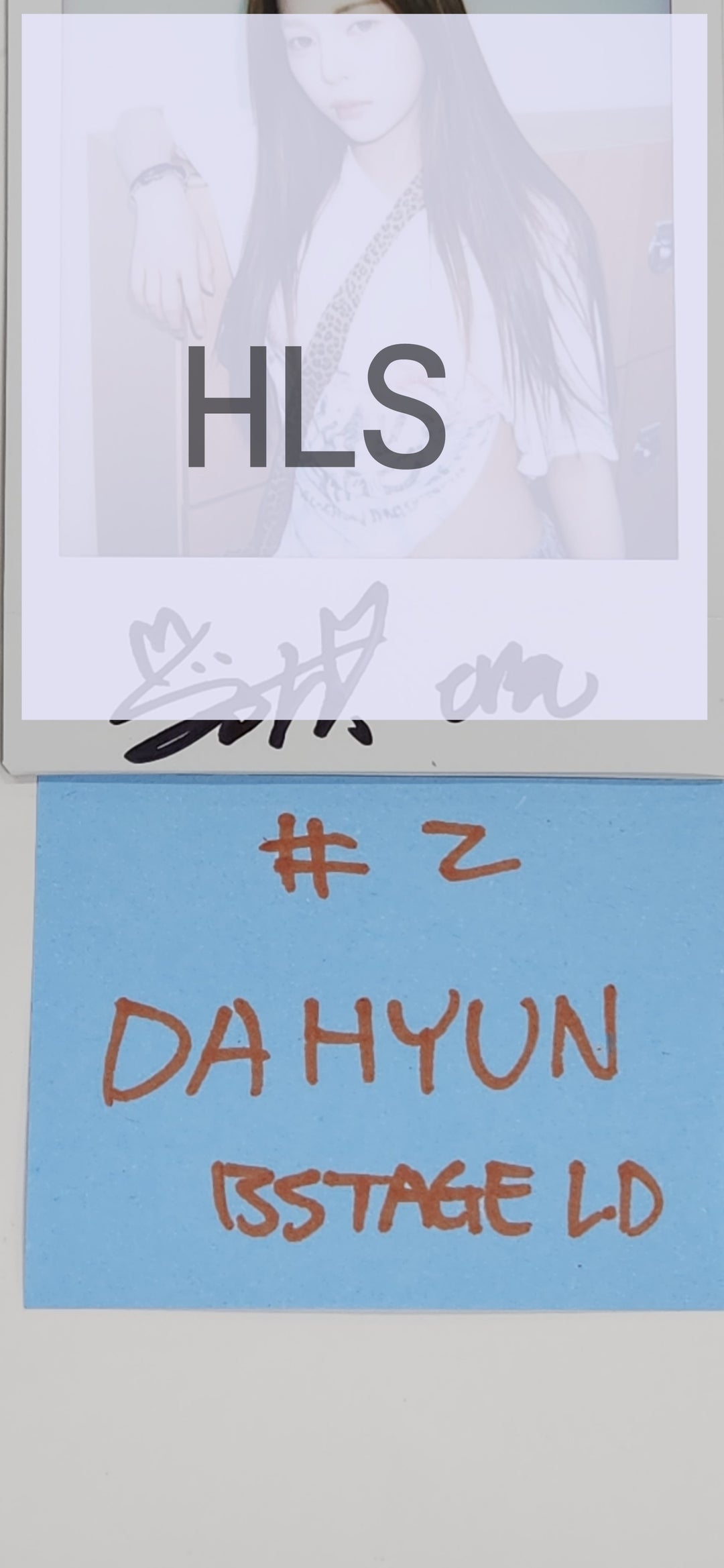 tripleS "ASSEMBLE25" - Hand Autographed(Signed) Polaroid [25.5.23]