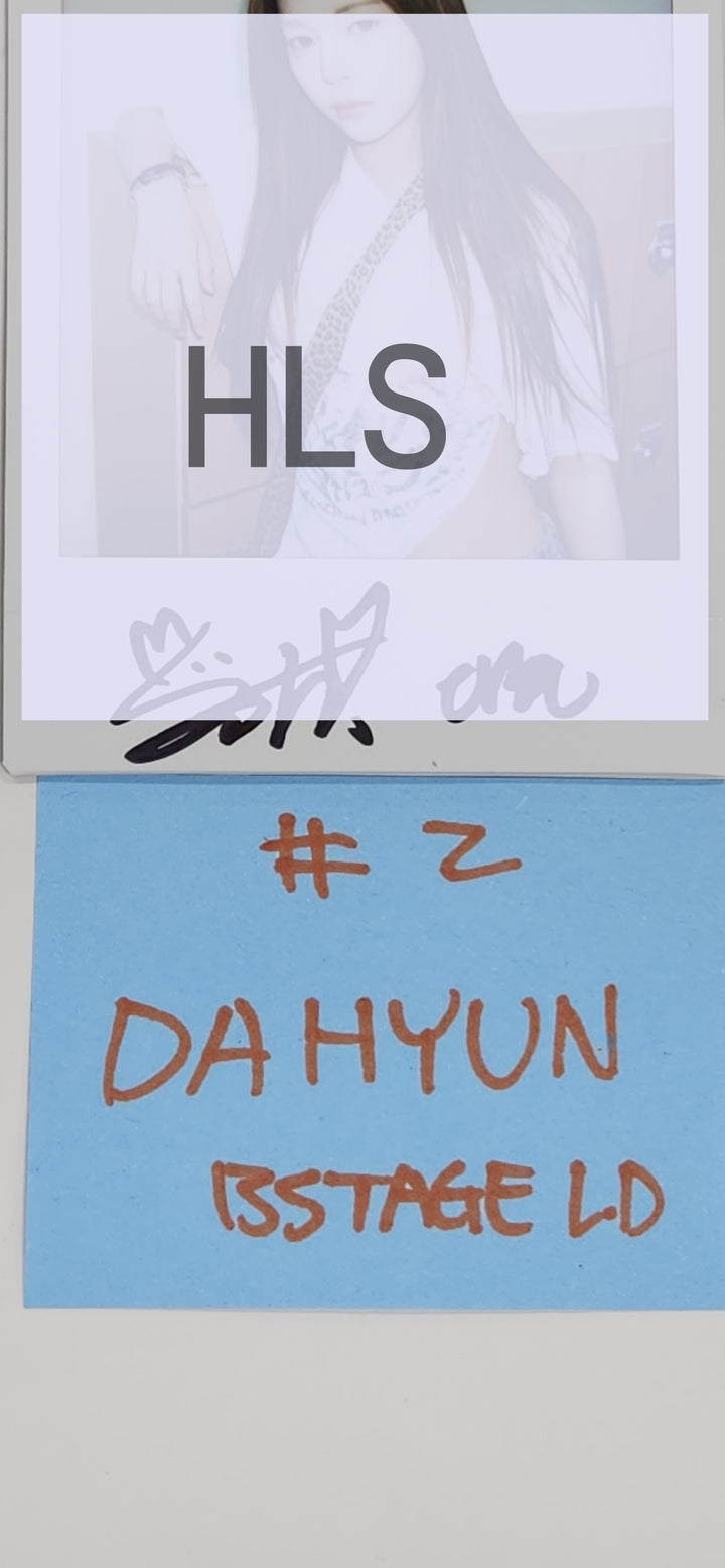 tripleS "ASSEMBLE25" - Hand Autographed(Signed) Polaroid [25.5.23]