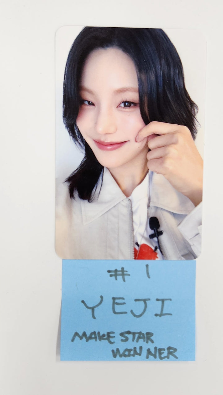YEJI (Of ITZY) "Air" - Makestar Fansign Event Winner Photocard [25.5.23]
