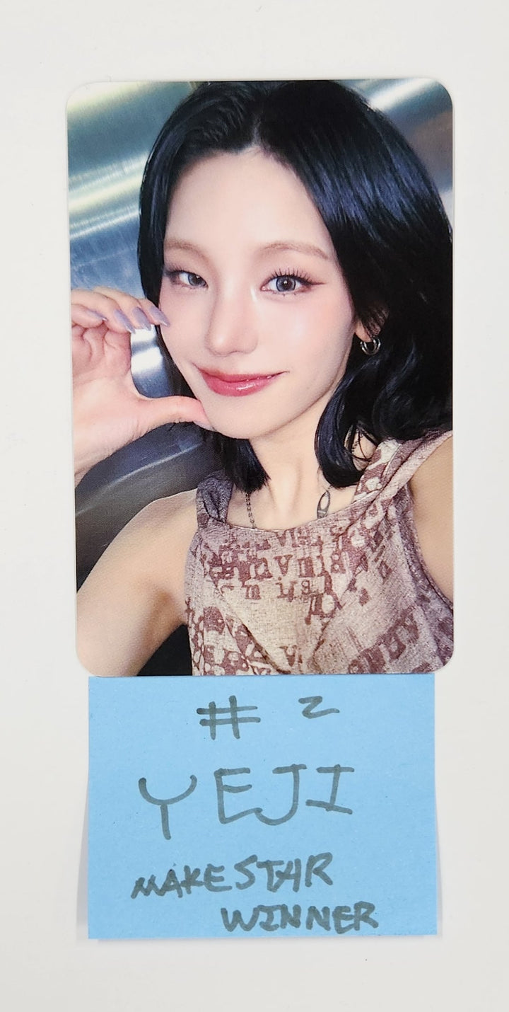 YEJI (Of ITZY) "Air" - Makestar Fansign Event Winner Photocard [25.5.23]