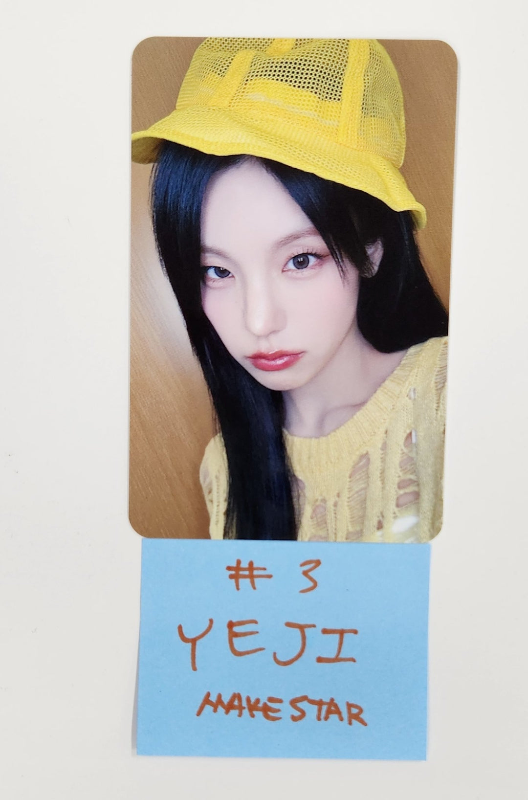 YEJI (Of ITZY) "Air" - Makestar Fansign Event Photocard Round 4 [25.5.23]
