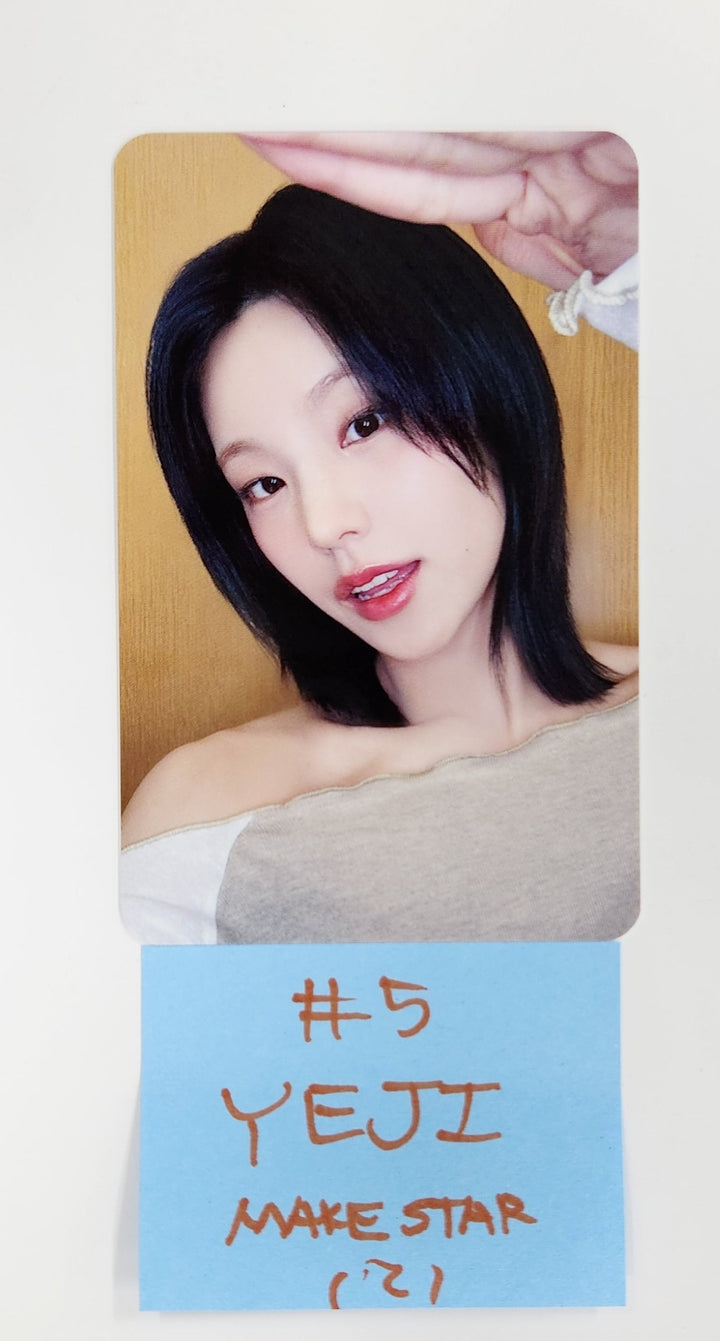 YEJI (Of ITZY) "Air" - Makestar Fansign Event Photocard Round 4 [25.5.23]