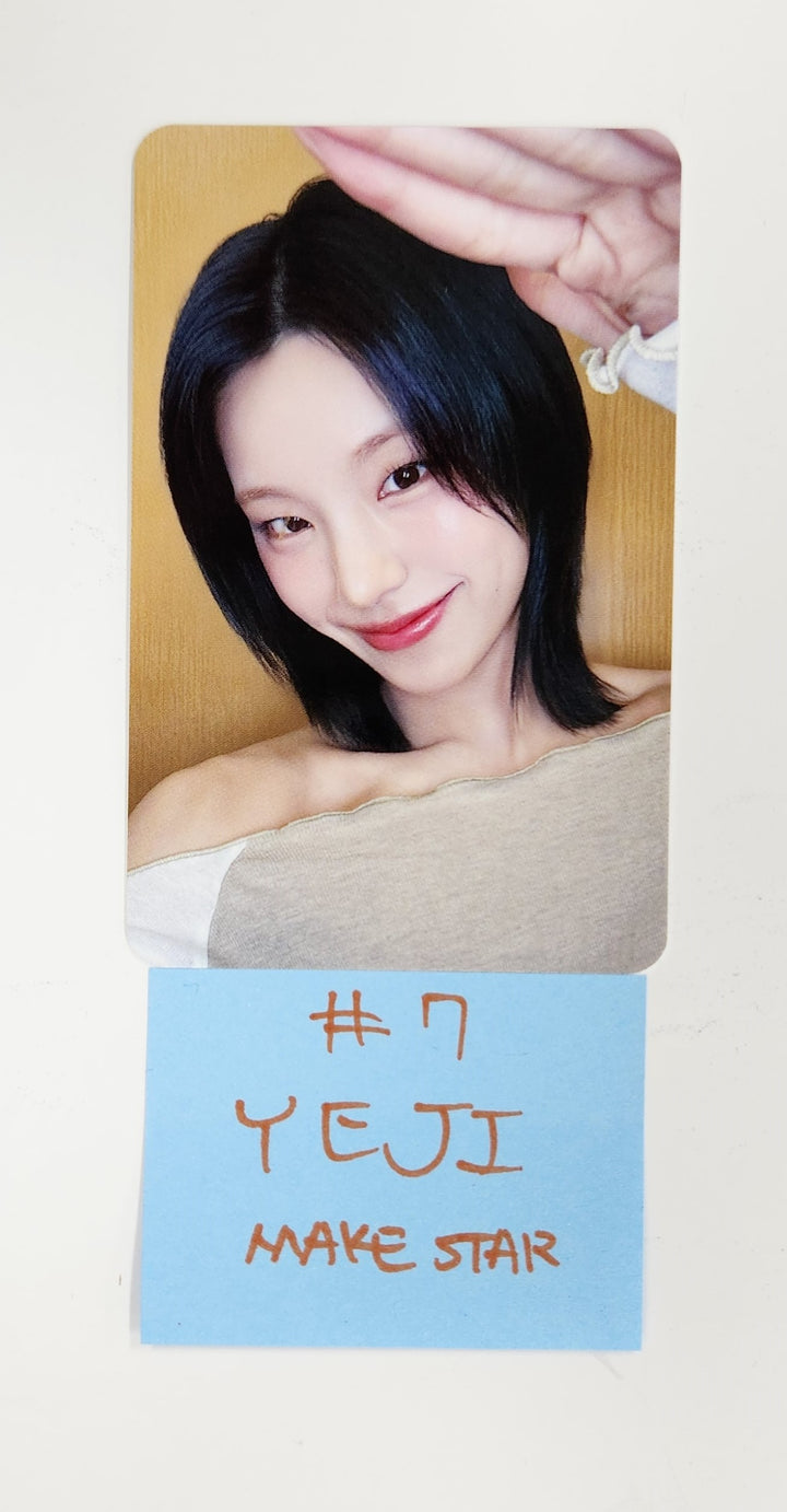 YEJI (Of ITZY) "Air" - Makestar Fansign Event Photocard Round 4 [25.5.23]