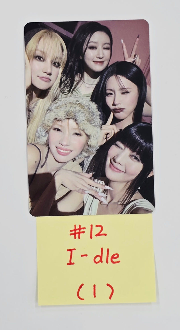 I-DLE "We are" - LINE FRIENDS SQUARE SINSA Pop-Up Official Trading Photocard [25.5.23]