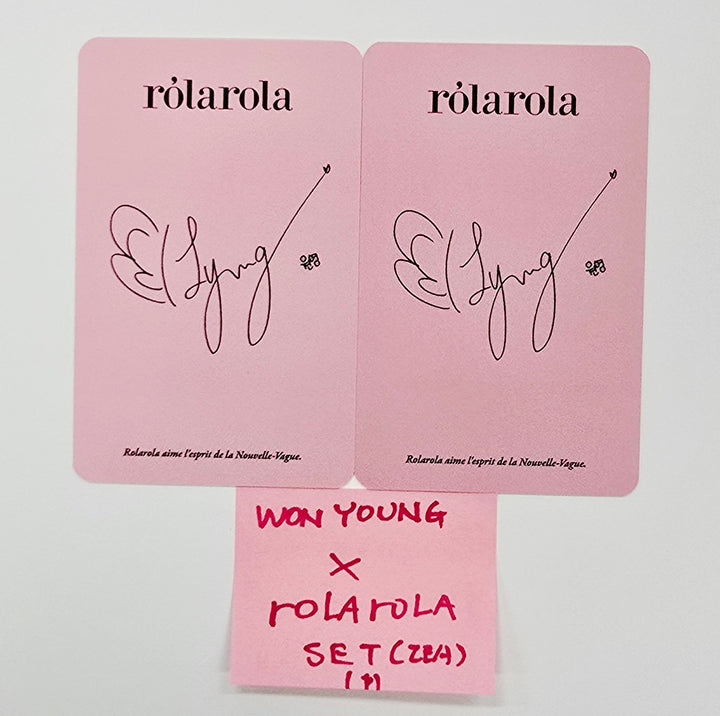 Jang Wonyoung - ROLAROLA Event Photocards Set (2EA) [25.5.26]