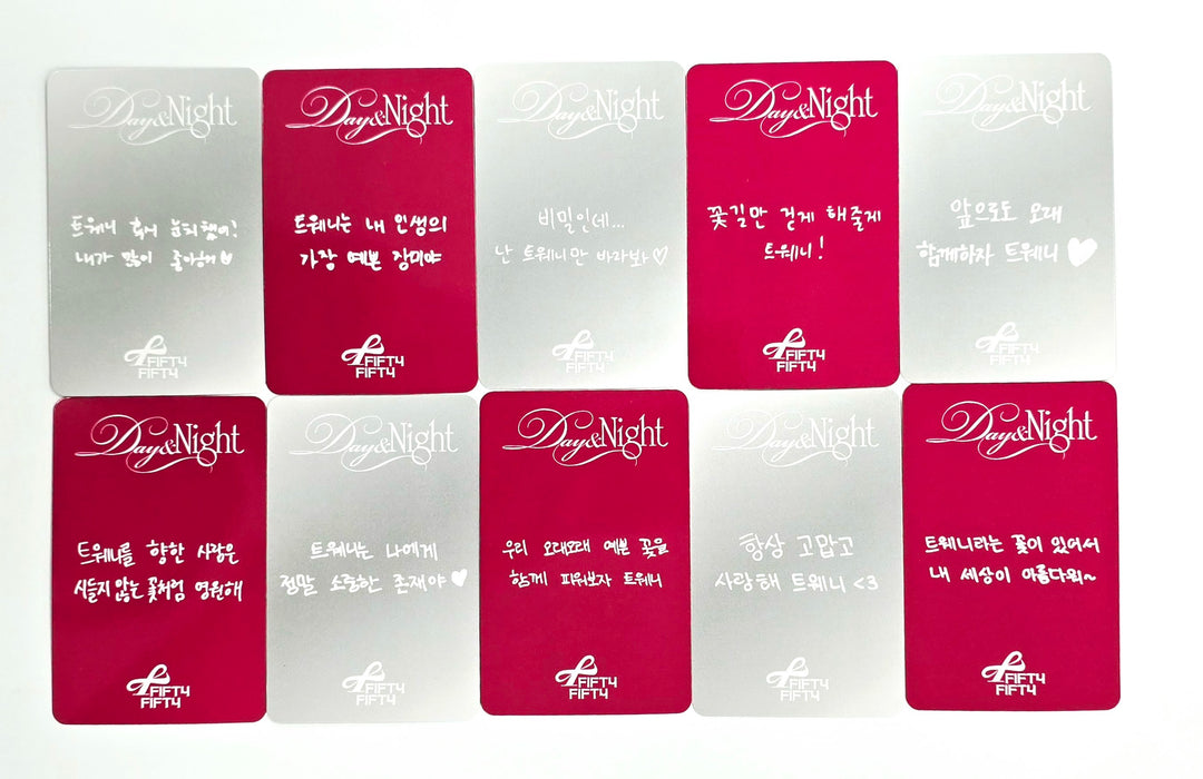 FIFTY FIFTY "Day & Night" - Apple Music Fansign Event Photocard Round 3 [25.5.26]
