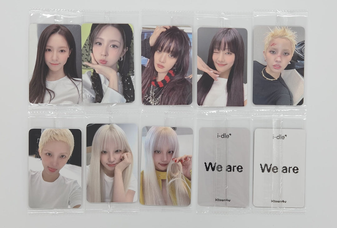 I-DLE "We are" - Ktown4U Special Gift Photocard [25.5.26]