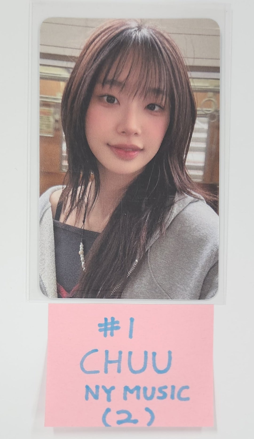 CHUU "Only cry in the rain" - NY Music Fansign Event Photocard [25.5.26]