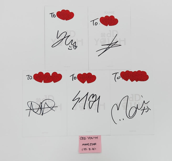 ODD YOUTH "I LIKE YOU" - Hand Autographed(Signed) Postcard [25.5.26]