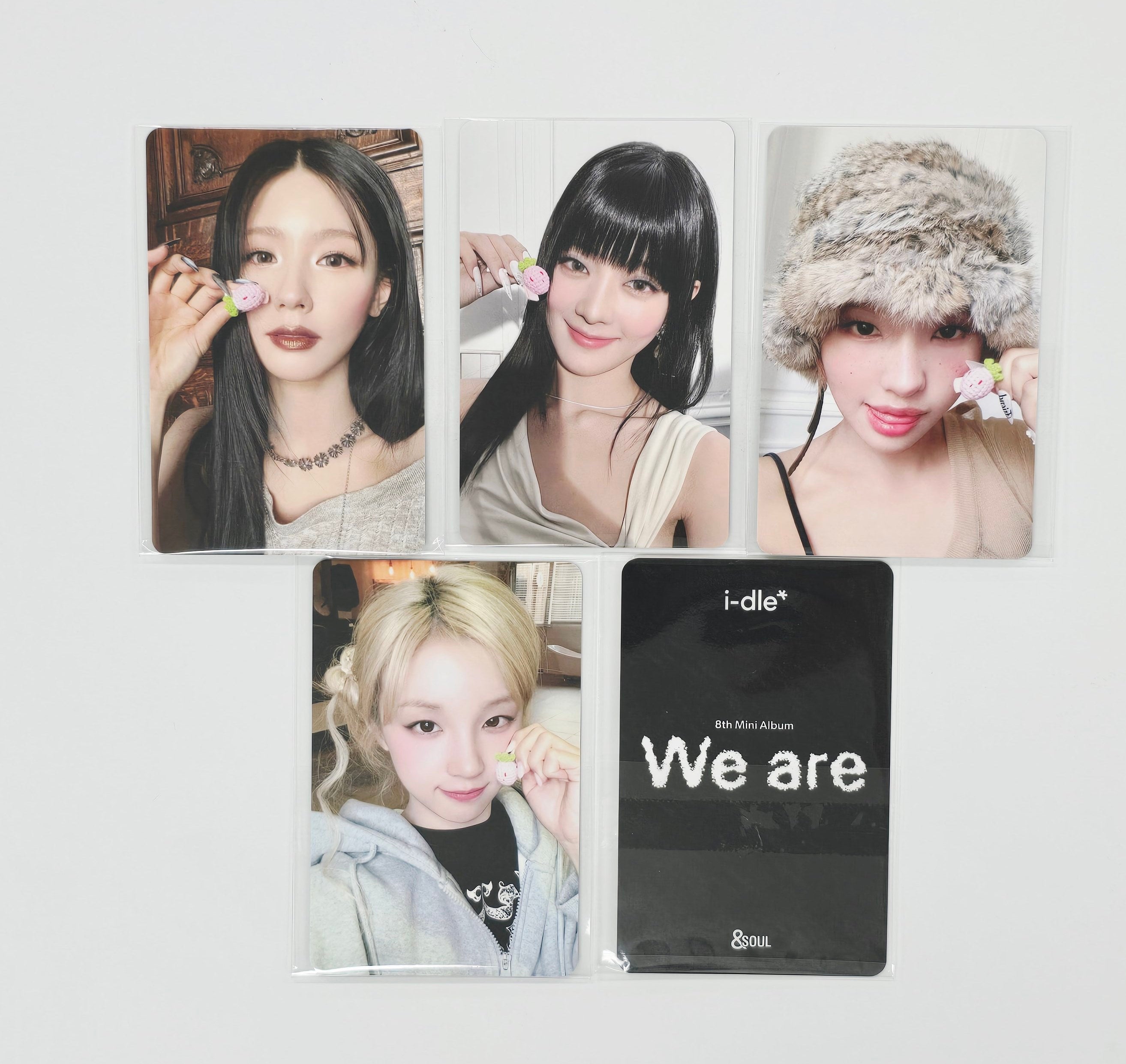 IDLE We are namil 中華 ラキドロ 7.0 トレカ ウギ gidle idle we are 中華 qq music トレカ ウギ B - メルカリ