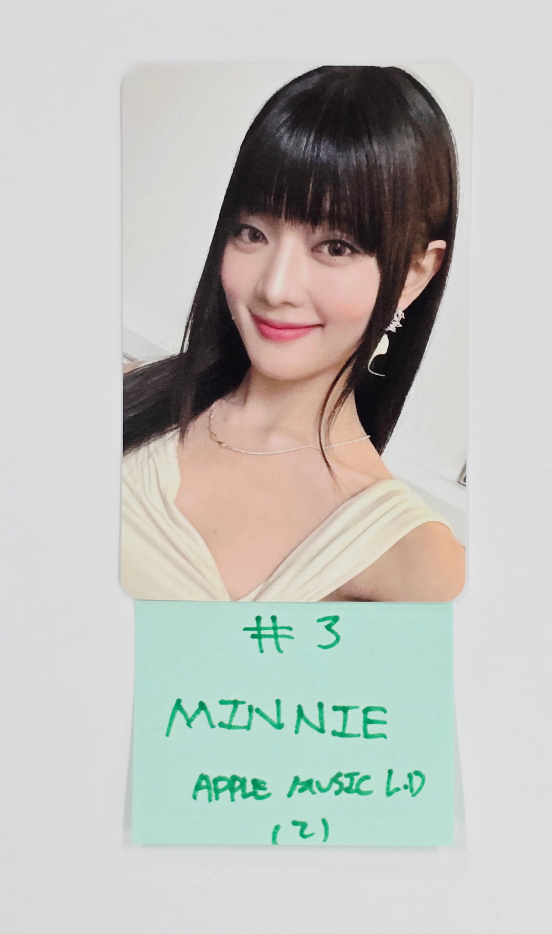 I-DLE "We are" - Apple Music Lucky Draw Event Photocard [25.5.27]