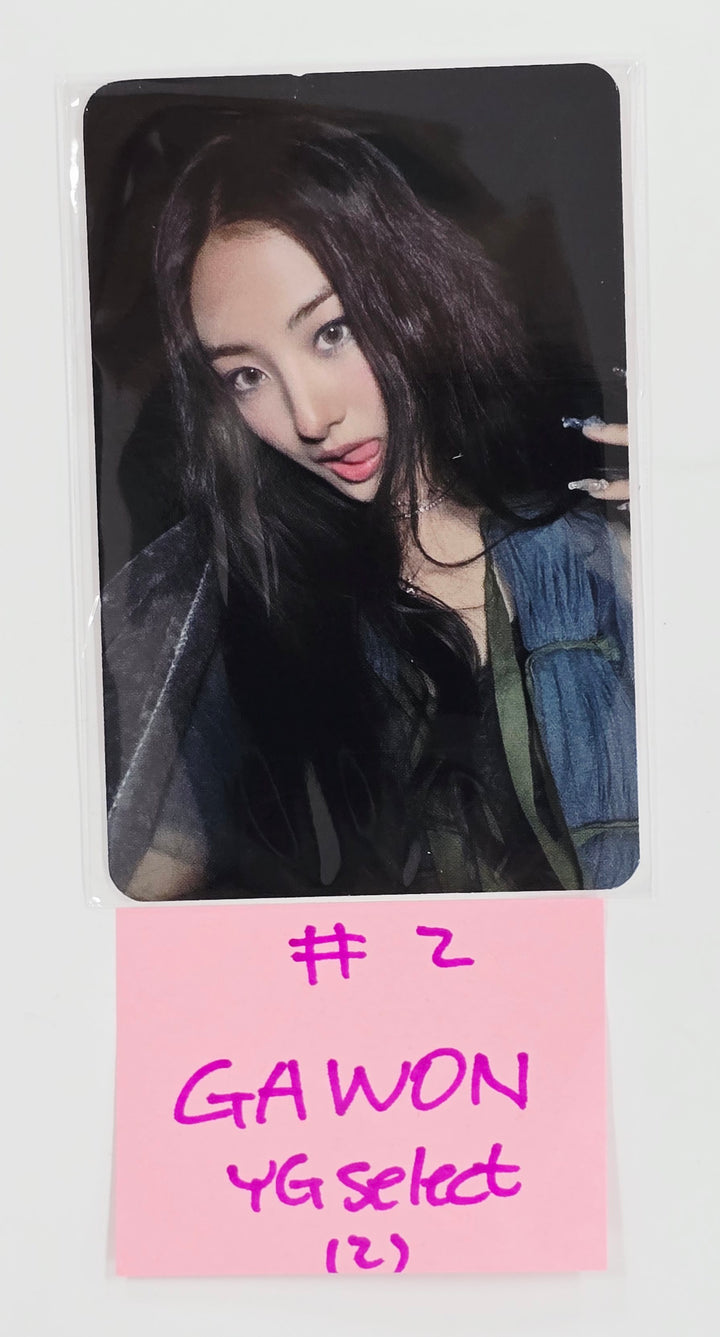 MEOVV "MY EYES OPEN VVIDE" -  YG Select Fansign Event Photocard Round 2 [25.5.27]