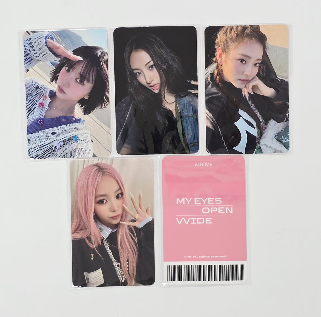 MEOVV "MY EYES OPEN VVIDE" -  YG Select Fansign Event Photocard Round 2 [25.5.27]