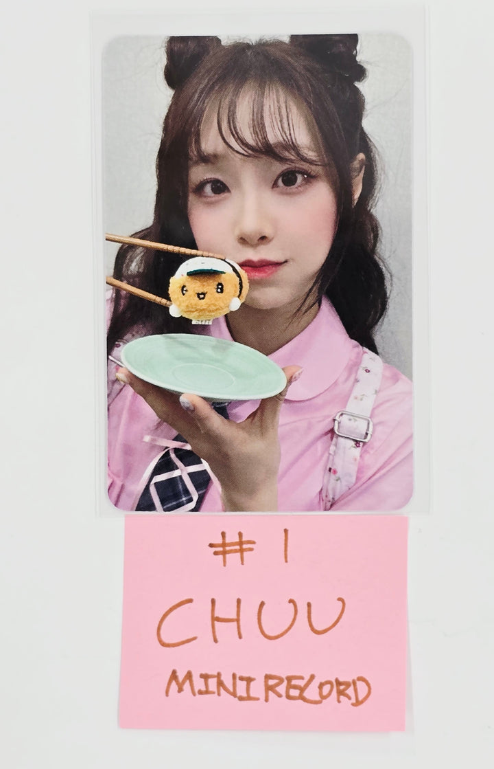 CHUU "Only cry in the rain" - Mini Record Fansign Event Photocard [Platform Ver.] [25.5.28]