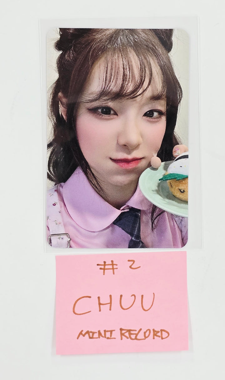 CHUU "Only cry in the rain" - Mini Record Fansign Event Photocard [Platform Ver.] [25.5.28]