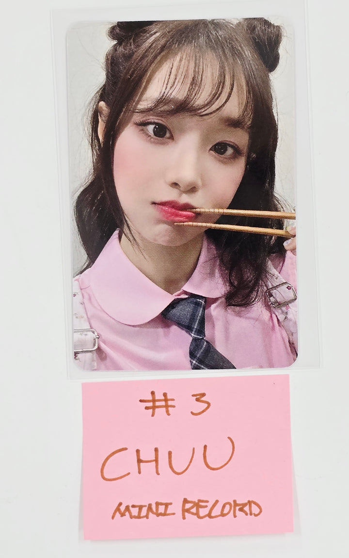 CHUU "Only cry in the rain" - Mini Record Fansign Event Photocard [Platform Ver.] [25.5.28]