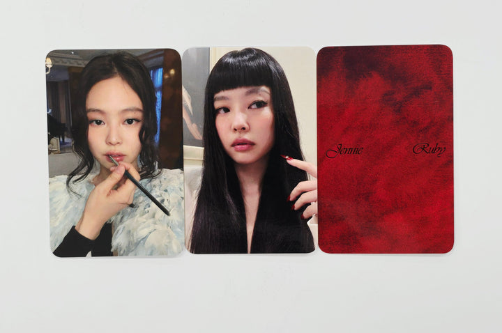 Jennie (Of Black Pink) "Ruby" - Everline Lucky Draw Event Photocard [25.5.28]