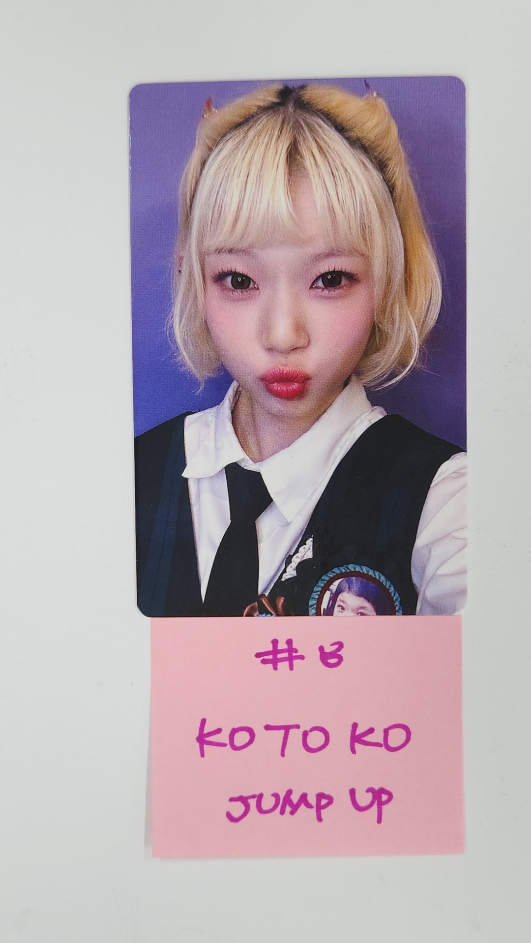 UNIS "SWICY" - Jump Up Fansign Event Photocard Round 3 [25.5.28]