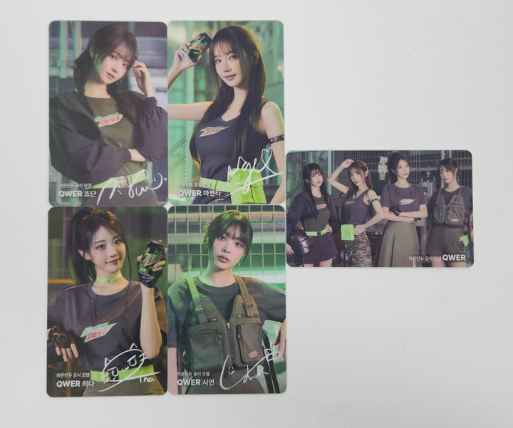 QWER - Mountain Dew Event PVC Photocard [25.6.5]