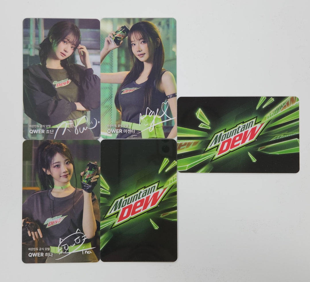 QWER - Mountain Dew Event PVC Photocard [25.6.5]
