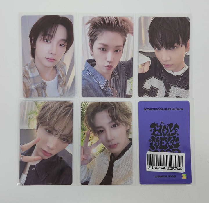 BOYNEXTDOOR "No Genre" - Weverse Shop Lucky Draw Event Photocard [25.5.29]